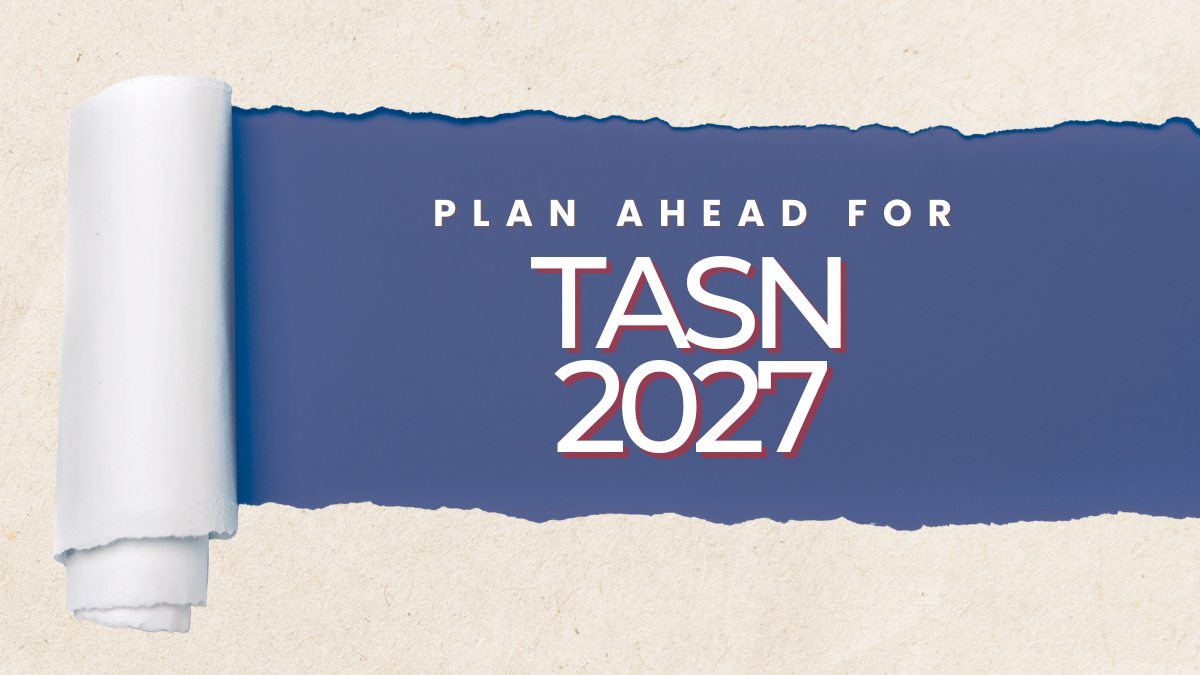 Plan ahead for TASN events in 2027