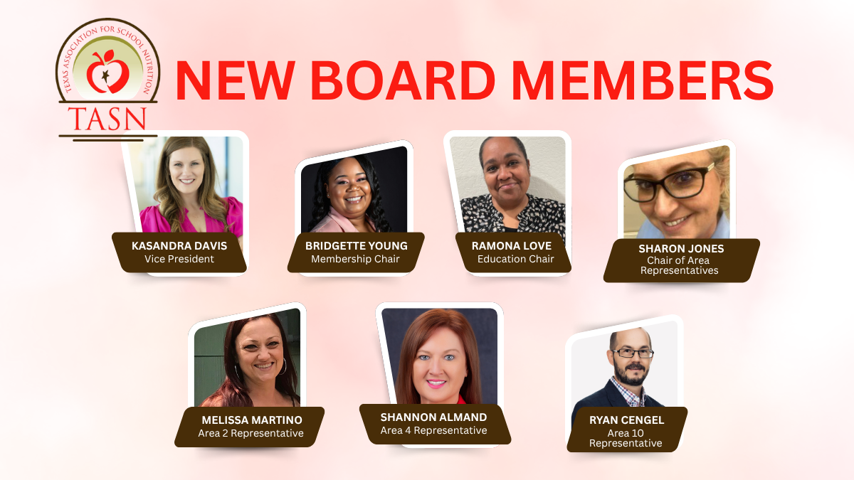 TASN Newly Elected Board Members