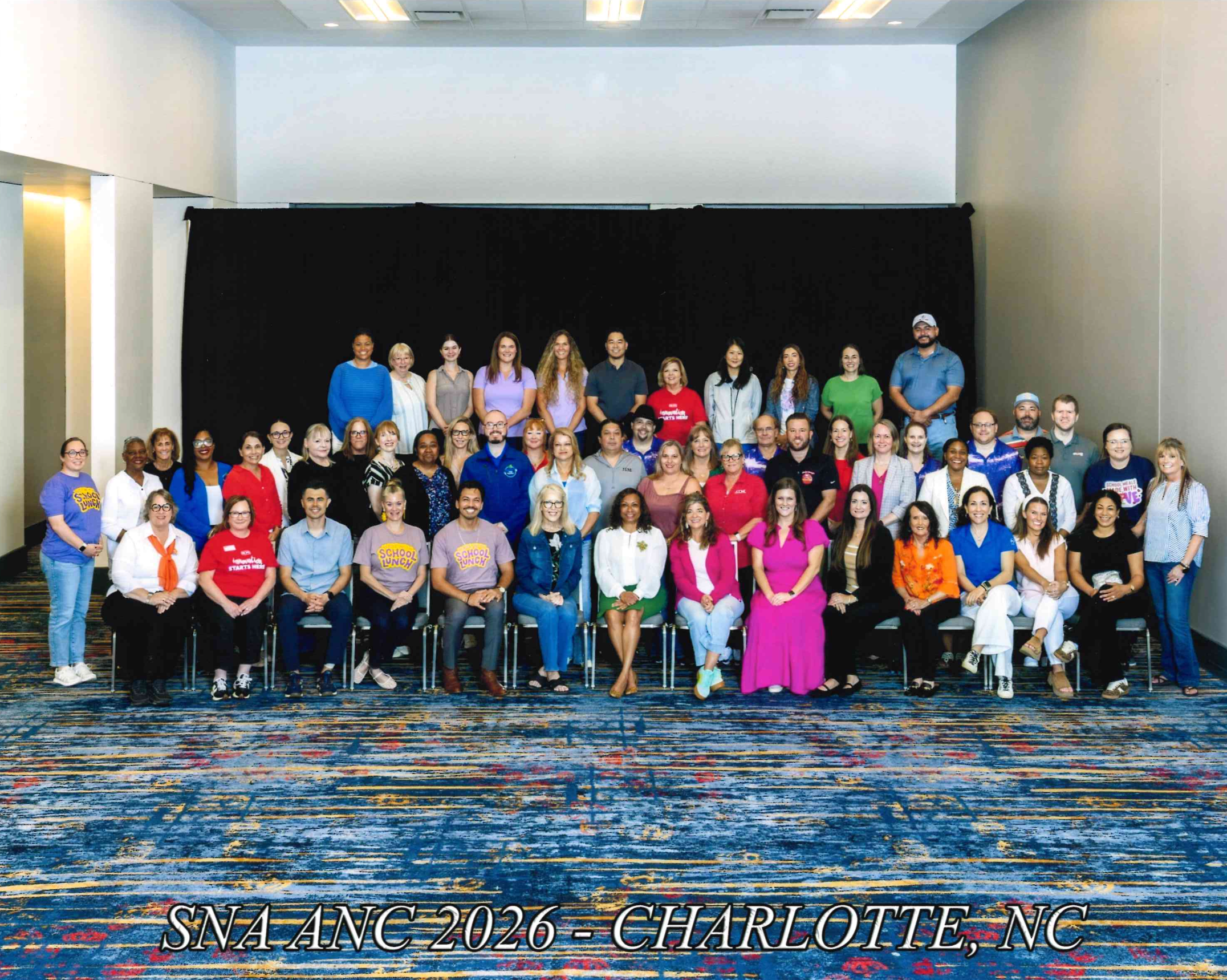 Texas school nutrition attendees together at SNA ANC26